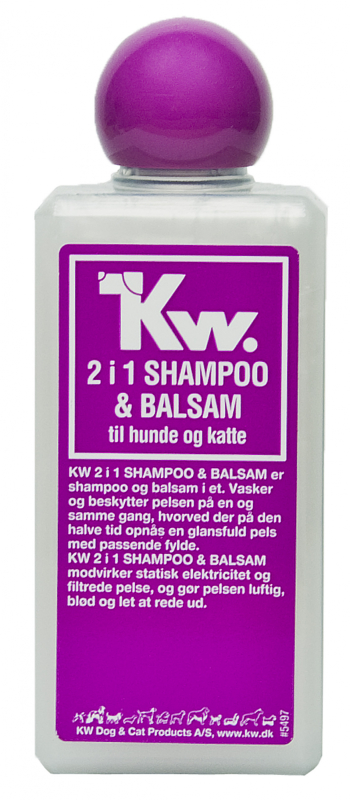 200 ml KW 2-i-1 shampoo og balsam