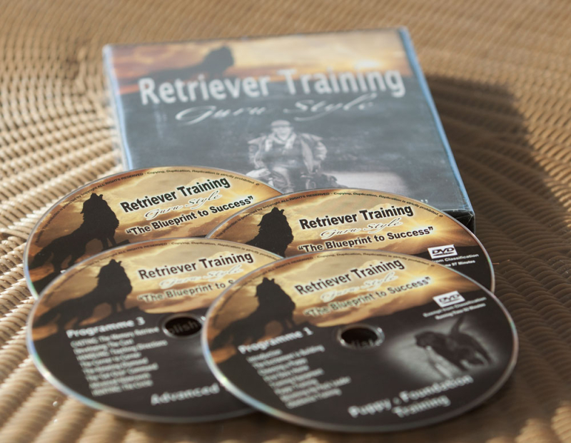 Retriever træning med Ketih Mathews (4 stk DVD)
